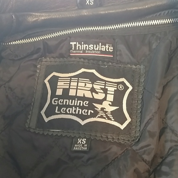 Vintage Leather Motorcycle Jacket - Picture 6 of 8